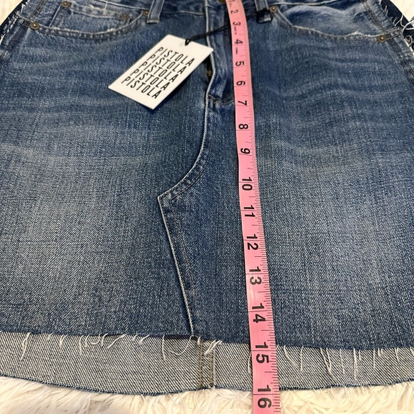 NWT! ANTHROPOLOGIE PISTOLA DENIM SKIRT - Picture 8 of 8